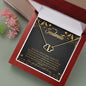 Everlasting Love 10k Gold Necklace For Soulmate