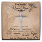 Superwoman Nurse Mom CZ Cross Necklace - A Gift of Love and Admiration