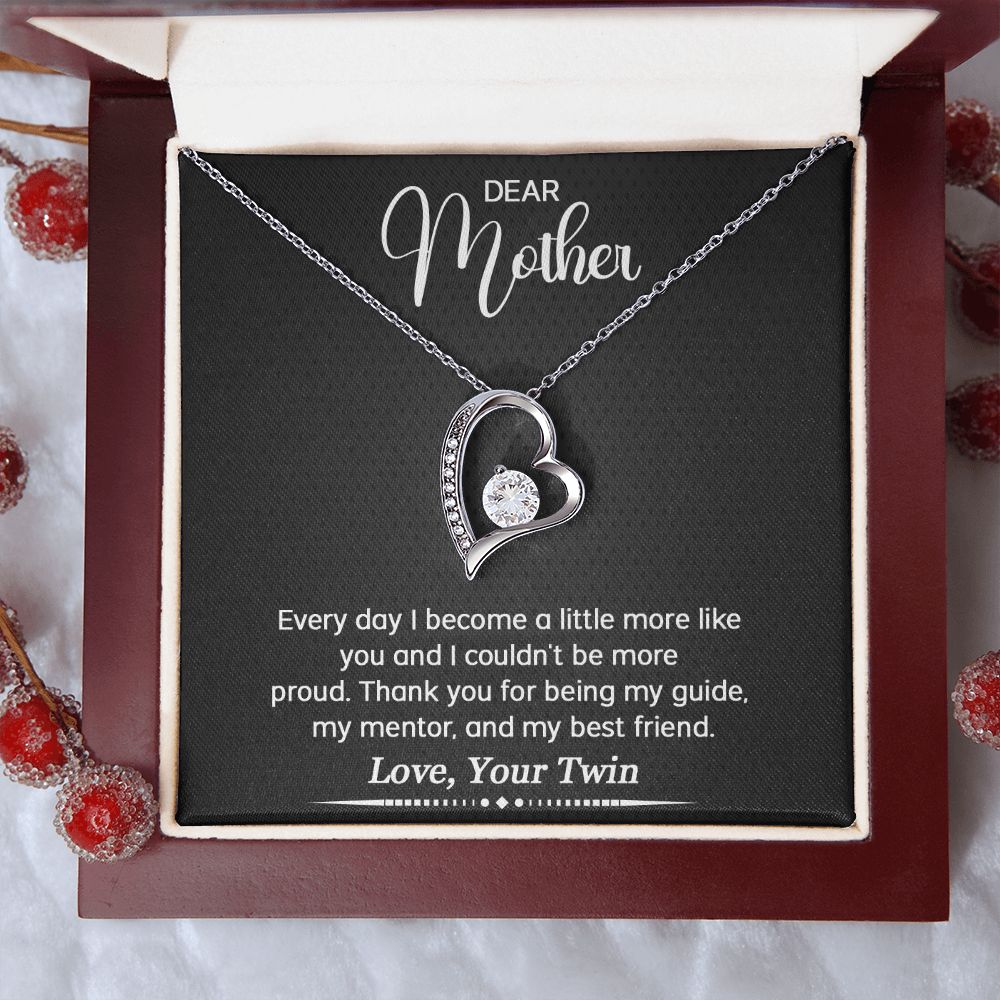 Forever Love Necklace- Mother, My Best Friend