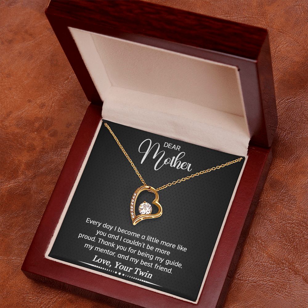 Forever Love Necklace- Mother, My Best Friend