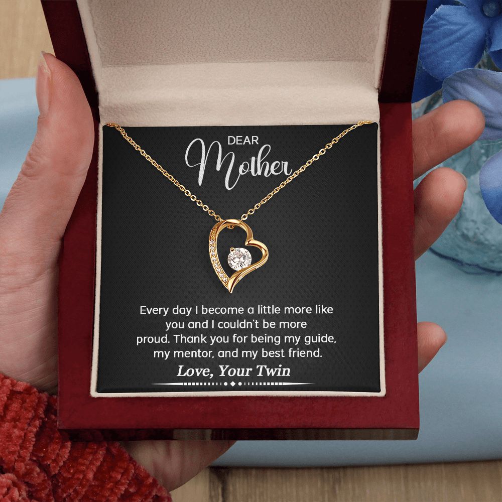Forever Love Necklace- Mother, My Best Friend