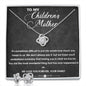 Love Knot Necklace & Earring Set for My Children's Mother