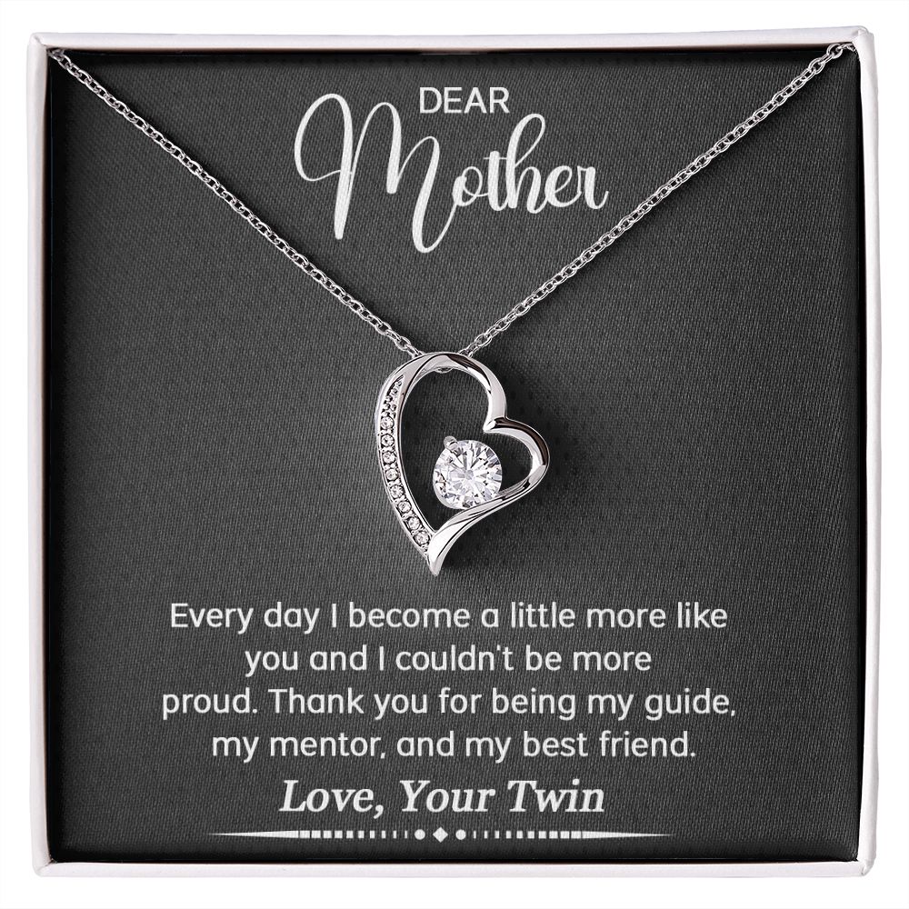 Forever Love Necklace- Mother, My Best Friend