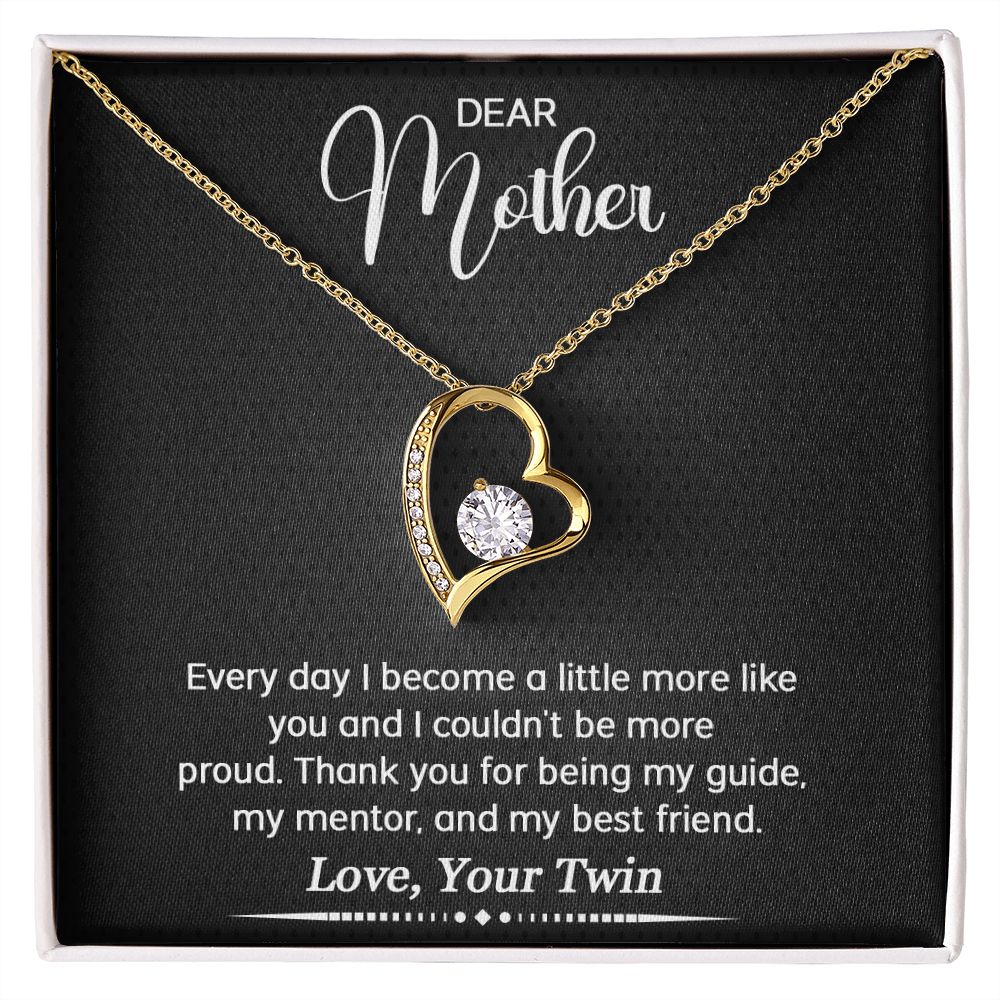 Forever Love Necklace- Mother, My Best Friend