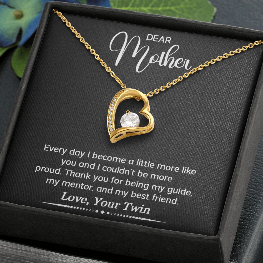Forever Love Necklace- Mother, My Best Friend