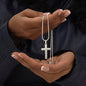 Stainless Steel Cross Necklace-Get Well Gift-Be Strong
