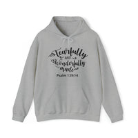 Load image into Gallery viewer, Unisex Heavy Blend™ Fearfully &amp; Wonderfully Made Hoodie Sweatshirt
