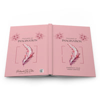 Load image into Gallery viewer, Feathers of Imagination Pink Hardcover Journal Matte
