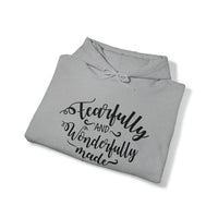 Load image into Gallery viewer, Unisex Heavy Blend™ Fearfully &amp; Wonderfully Made Hoodie Sweatshirt
