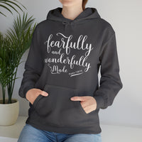 Load image into Gallery viewer, Unisex Heavy Blend™ Fearfully &amp; Wonderfully Made Hoodie Sweatshirt
