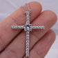 My Beautiful Mom - Like No Other - CZ Cross Necklace
