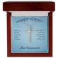First Communion - May You Always Know - CZ Cross Necklace