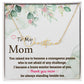 Warrior's Embrace Cursive Name Necklace