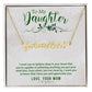 To My Daughter-Believe Deep-Personalized Heart Name Necklace