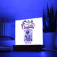 Baby's 1st Christmas-Square Acrylic Plaque