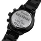 A Bond That Can't Be Broken-Gift To Grandson From Grandma-Engraved Watch
