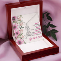 Load image into Gallery viewer, Graceful Giraffe Necklace-Get Well Soon Gift-Always Remember You Are Braver Than You Think

