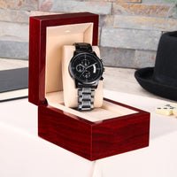Load image into Gallery viewer, To My Dad | Missing You | Gift to Dad From Daughter | Engraved Watch
