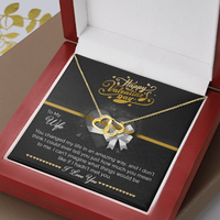 Load image into Gallery viewer, Solid Gold Hearts Necklace | Gift For Wife | You Changed My Life
