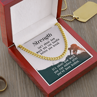 Load image into Gallery viewer, Gift For Him, You Can Endure | Cuban Link Chain
