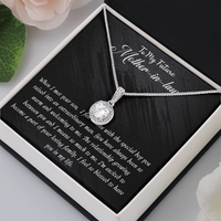 Load image into Gallery viewer, Future Mother-in-Law, Eternal Hope Necklace, blessed to have you- Wedding party gift

