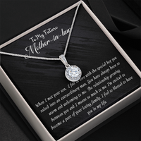 Load image into Gallery viewer, Future Mother-in-Law, Eternal Hope Necklace, blessed to have you- Wedding party gift
