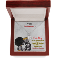 Load image into Gallery viewer, I Am So Lucky To Have Youi And Your Love, Thanks For Putting Up With Me For Another Year!
