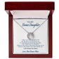Bonus Daughter - I Will Always Be There - Horseshoe Necklace