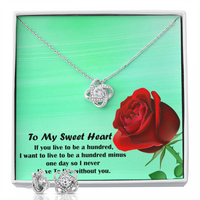 Load image into Gallery viewer, If You Live to Be a Hundred, I Want to Live to Be a Hundred Minus One Day So I Never  Have to Live Without You
