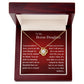 Love Knot Necklace-Bonus Daughter-Grateful to have you