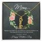 Vertical Name Necklace To Mom I'm Anchored
