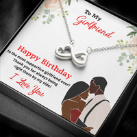 Load image into Gallery viewer, Happy Birthday To The Most Supportive Girlfriend Ever! Thank You For Always Being Right There By My Side!
