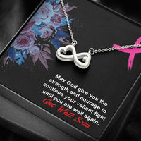 Load image into Gallery viewer, May God Give You The Strength And Courage To Continue Your Valiant Fight Until You Are Well Again.
