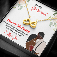 Load image into Gallery viewer, Happy Birthday To The Most Supportive Girlfriend Ever! Thank You For Always Being Right There By My Side!
