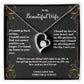 Endless Love Heart Pendant-Forever & Always Necklace for Wife