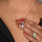 White Gold Forever Love Necklace - Eternal Love Collection - Gift for Mom