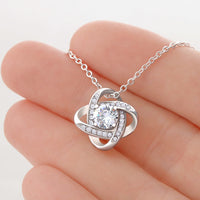 Load image into Gallery viewer, Love Knot Necklace, To My Wife I Had You
