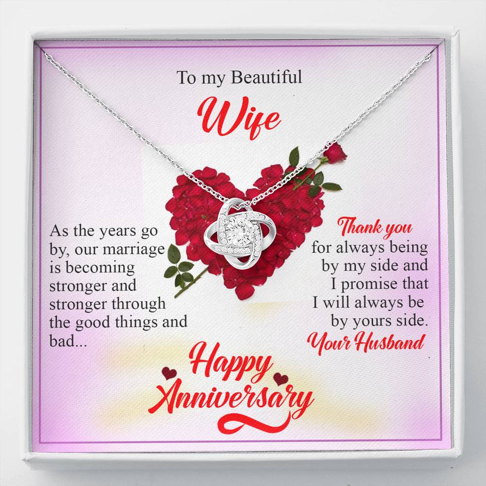 To My Beautiful Wife, I Will Promise That I Will Always Be By Yours Side