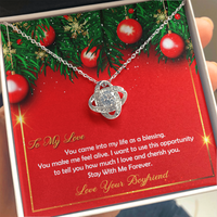 Load image into Gallery viewer, To My Love You Came Into My Life As A Blessing. Stay With Me Forever
