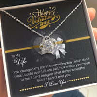 Load image into Gallery viewer, Love Knot Necklace | Valentine Gift for Wife

