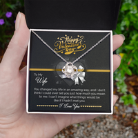 Load image into Gallery viewer, Love Knot Necklace | Valentine Gift for Wife
