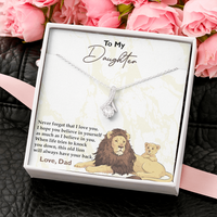 Load image into Gallery viewer, Never Forget That I Love You-Necklace Gift-From Dad to Daughter
