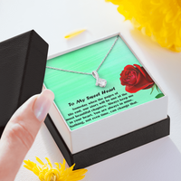 Load image into Gallery viewer, Our Story Will Be One of the Most Beautiful Chapters-Ribbon Shaped Necklace for Sweetheart
