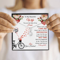 Load image into Gallery viewer, To My Beautiful Wife, You Are The Beat Of My Heart, When I Tell You I Love You
