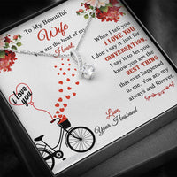 Load image into Gallery viewer, To My Beautiful Wife, You Are The Beat Of My Heart, When I Tell You I Love You
