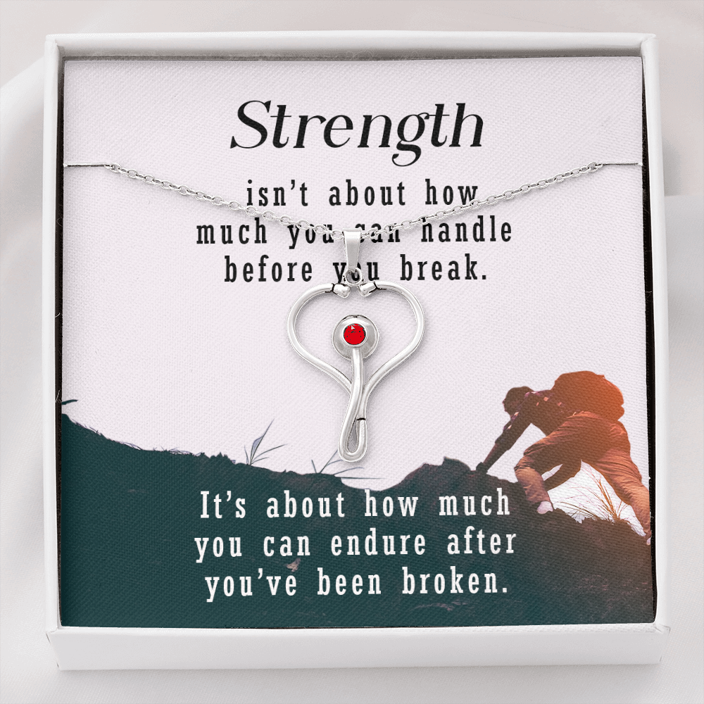 You Can Endure | Stethoscope Necklace