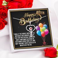 Load image into Gallery viewer, Happy 40th Birthday | Stethoscope Necklace
