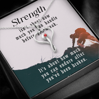 Load image into Gallery viewer, You Can Endure | Stethoscope Necklace
