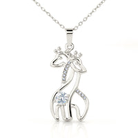 Load image into Gallery viewer, Graceful Giraffe Necklace-Get Well Soon Gift-Always Remember You Are Braver Than You Think
