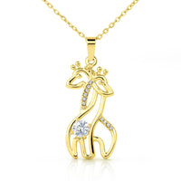 Load image into Gallery viewer, Graceful Giraffe Necklace-Get Well Soon Gift-Always Remember You Are Braver Than You Think
